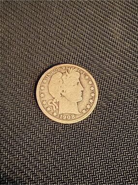 1908 Barber Half Dollar